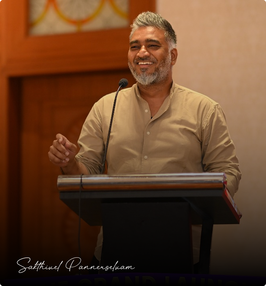 Sakthivel Panneerselvam - Founder, Director & Mentor