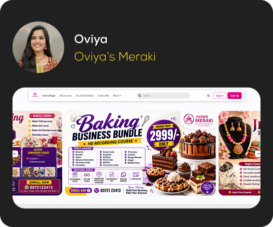 Oviya's Meraki, Chennai
